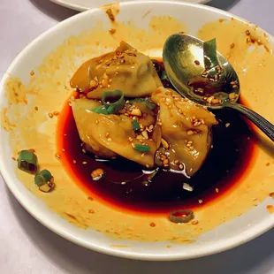 Sichuan spicy wonton!