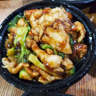 Chicken and Broccoli