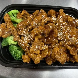 chicken and broccoli