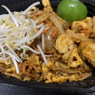 a close up of a plate of food