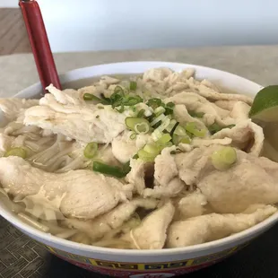Chicken pho! Too good!
