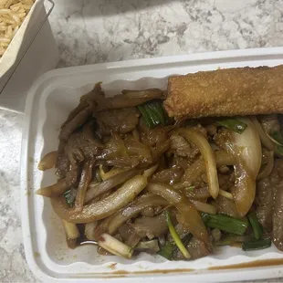 5. Sizzling Mongolian Beef Terrible, not as good as it looks. Beef super tough/fatty. Two thumbs down!