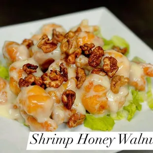 Shrimp honey walnuts