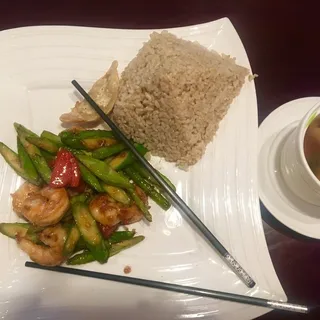 Shrimp with Asparagus