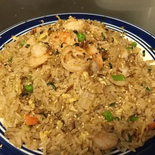 Japanese shrimp fried rice