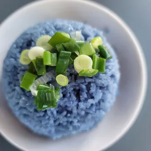 Blue rice