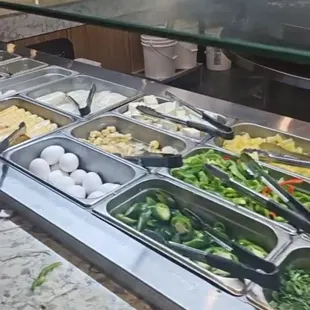 salads, interior