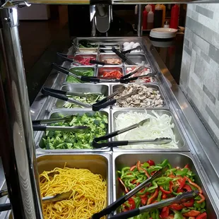 salads, interior