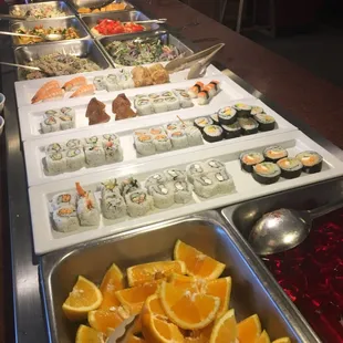 If you like sushi they also have sushi there.
