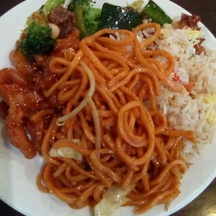 One dish at the Asian Buffet...the food overall is good but it is a buffet we're talking about here.