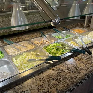 salads, interior
