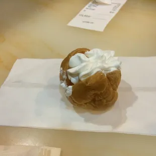 And they have cream puffs!