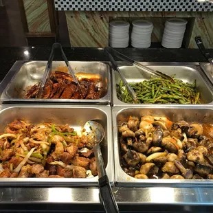 interior, chicken wings and fried chicken