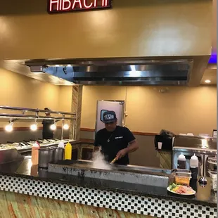 Hibachi Station! Made on spot