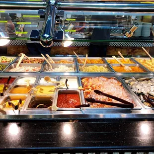 interior, salads