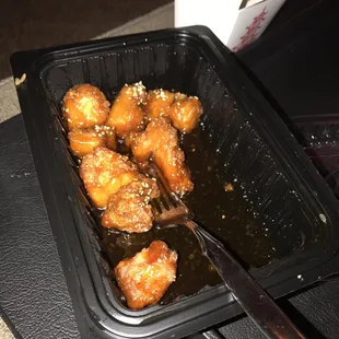 Sesame chicken.... yummmmm