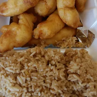 Sweet and sour chicken