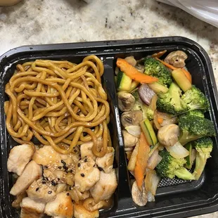 Hibachi Plate with chicken