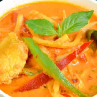 Red Curry, spicy and hot with a soothing coconut milk for balance, simply delicious!
