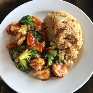 Spicy  Shrimp  &amp; Broccoli  !!