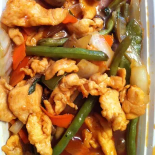 Thai Red Sauce with Chicken