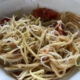 Papaya Salad with Fermented Fish.
