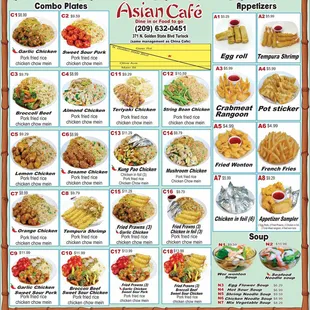 New menu