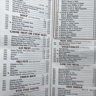 menu, sushi and sashimi