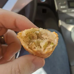 Grocery store freezer section quality egg roll