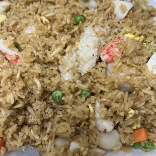 My favorite seafood fried rice