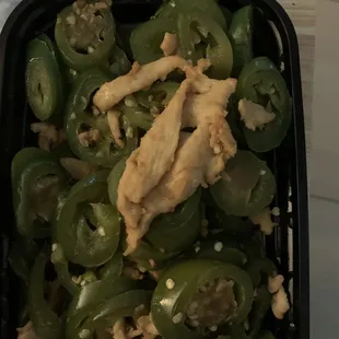 C9. Jalapeno Chicken -- I'd already eaten some of the chicken