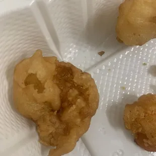 Walnut shrimp. Looks like deep fried batter to me.