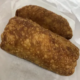 Giant egg rolls!
