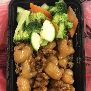 Walnut Shrimp Bowl