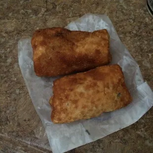 Corned beef egg rolls!!!