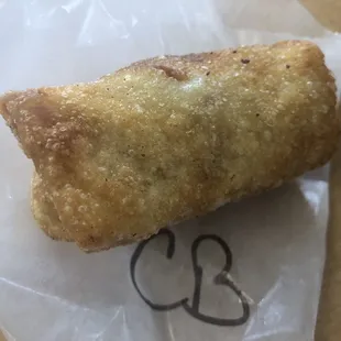 Corned Beef, Ground Beef, Cabbage, &amp; Cheese Egg Roll