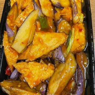 Hunan eggplant with tofu