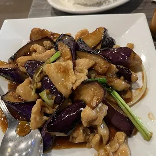 Chicken &amp; Eggplant