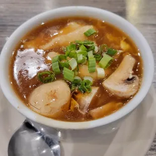 Hot &amp; Sour Soup.