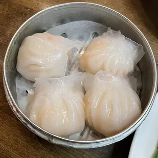 Dim sum - can&apos;t remember what this was called but it was really good, had shrimp in it.