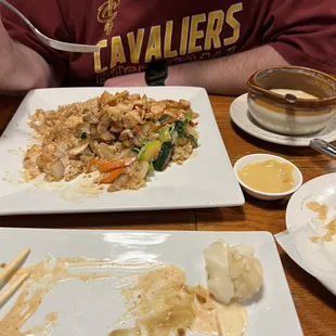 Chicken Hibachi Chicken, Tom Kha Soup