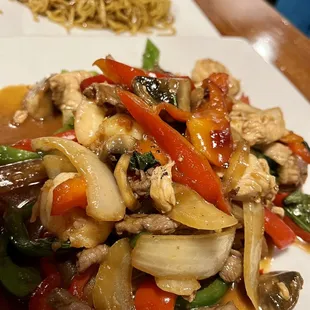 Drunken Stir Fry add lo mein Side of Noodles
