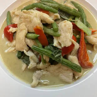 Green Curry Chicken