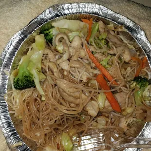 Chicken pancit