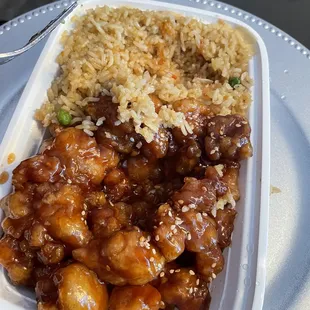 17. Sesame Chicken Dinner