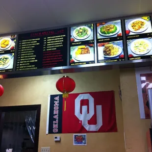 Asian cuisine OU supporter!