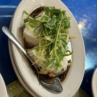 Steamed Fish