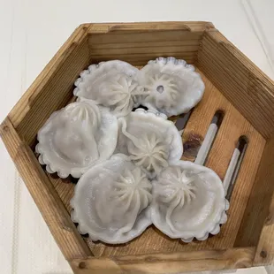 Xiao long bao all mushed together