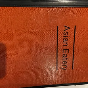 Asian Eatery menu