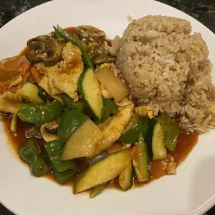 Thai Basil Traditional Dish